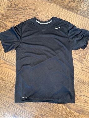 Nike Black Dri-FIT Short Sleeve Performance Tee